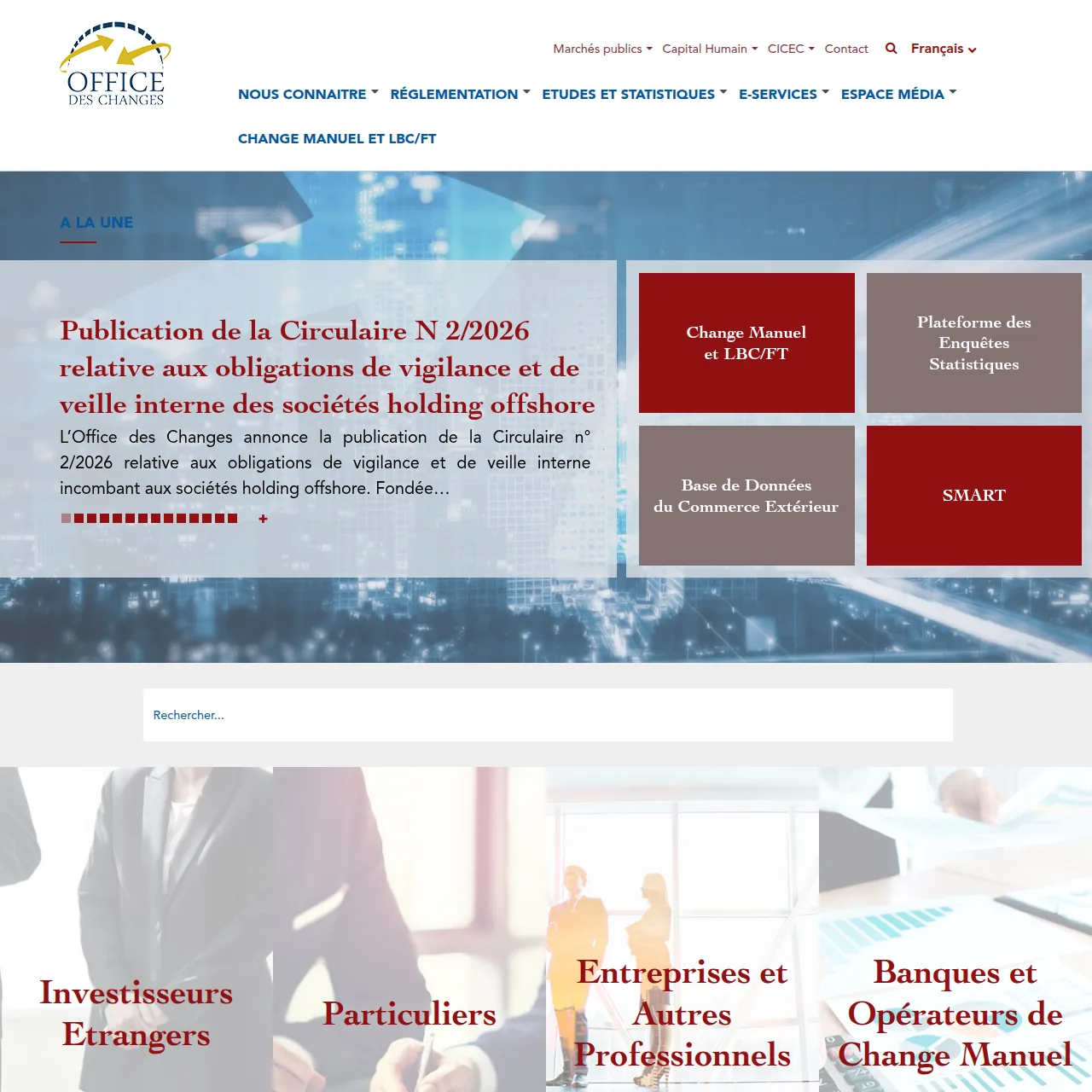 يُحيل e-services.ma إلى أبرز البوابات العمومية المفيدة للمواطنين والمغاربة المقيمين بالخارج والمقاولين الذاتيين والمقاولات الصغرى والمتوسطة. تفضل بزيارة موقعنا!