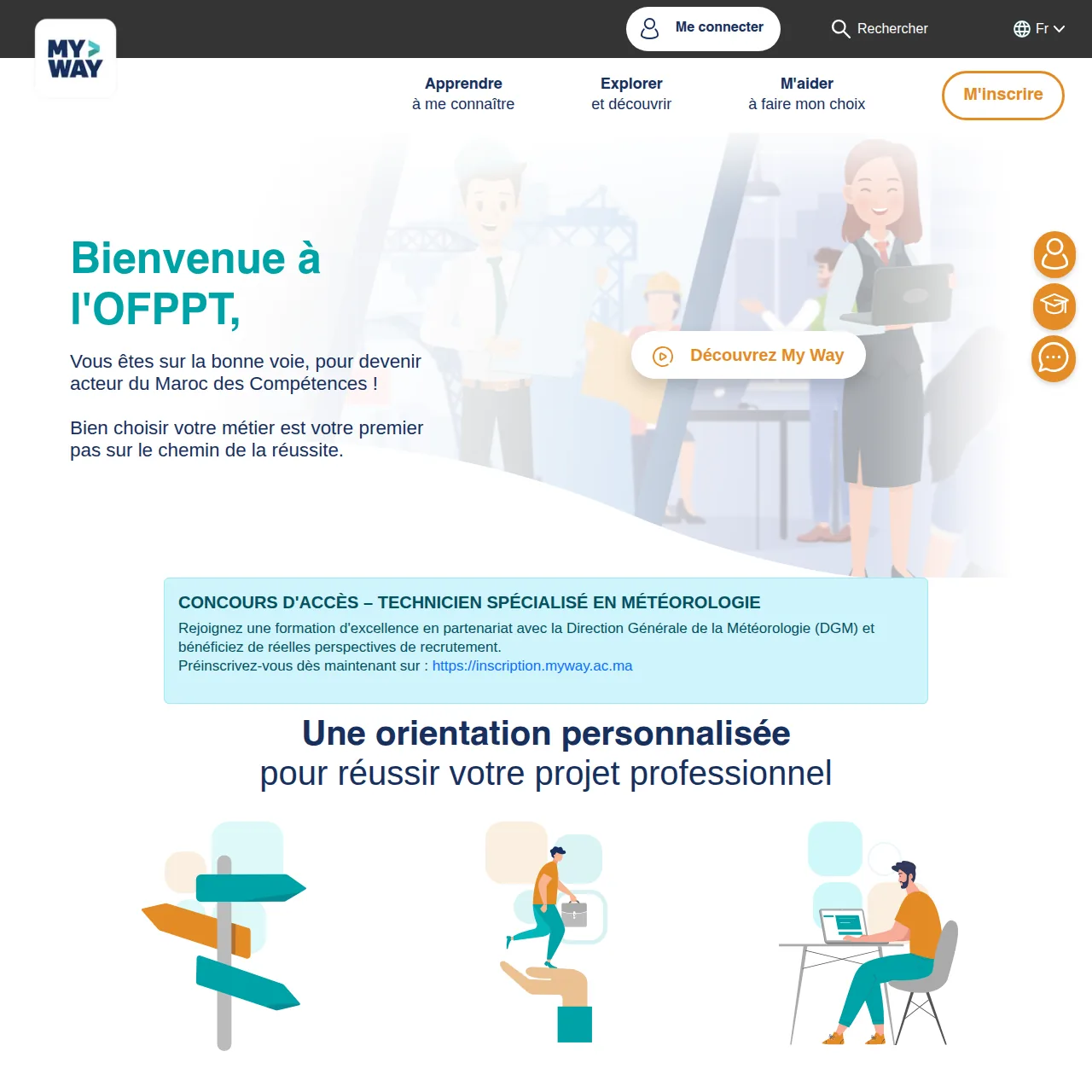 e-services.ma lists the main public portals useful to citizens, Moroccans residing abroad (MRE), self-employed entrepreneurs and SMEs. Visit our website!